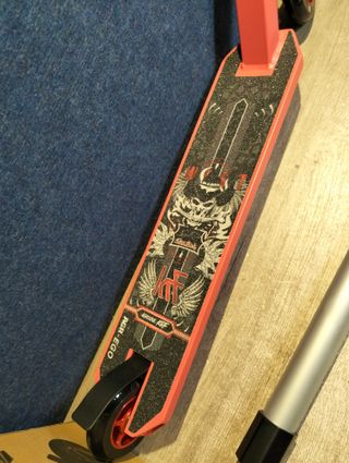 Patinete Scooter Krf Agr Ego Plateado