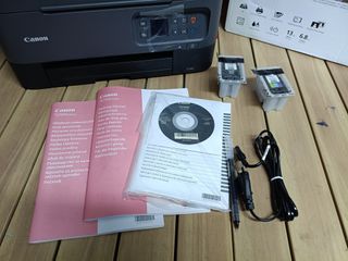 Canon Pixma TS7450a Impresora Multifunción 3 en 1, Sistema de Inyección de Tinta, Impresión, Escaneo y Copia, WiFi, ADF de 35 Hojas, Impresión Doble Cara, Cartuchos Tinta XL, Negro