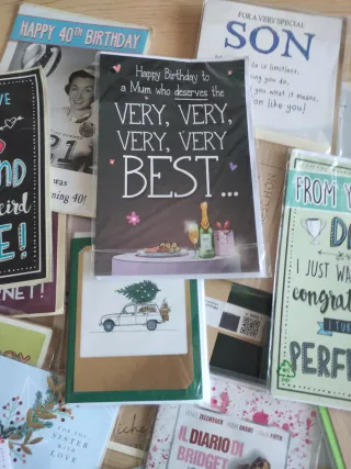 Lote de Postales de Felicitación