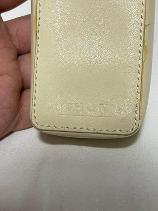 Portaocchiali THUN Pelle Cuore Rosso