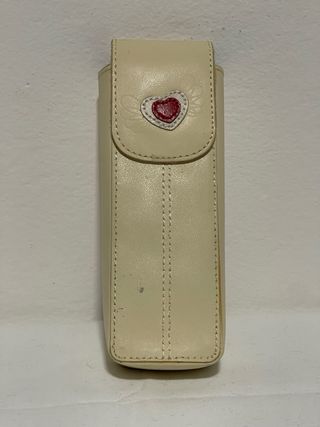 Portaocchiali THUN Pelle Cuore Rosso