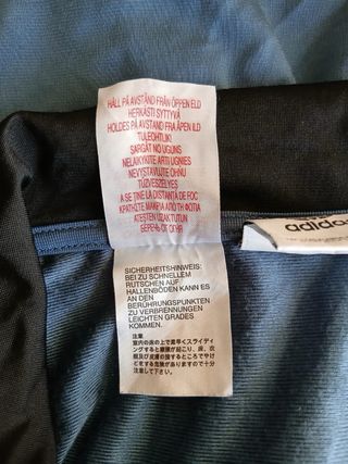 adidas tracktop size 176cm 15-16years blue