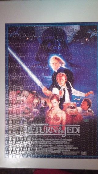 Lote 10 Puzles Star Wars Montados