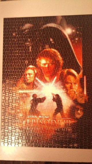 Lote 10 Puzles Star Wars Montados