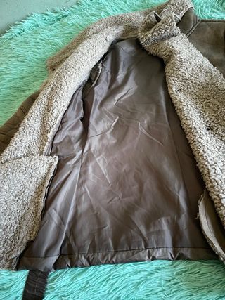 Chaqueta antelina borreguillo