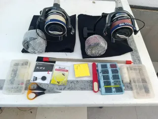 Equipo de pesca completo