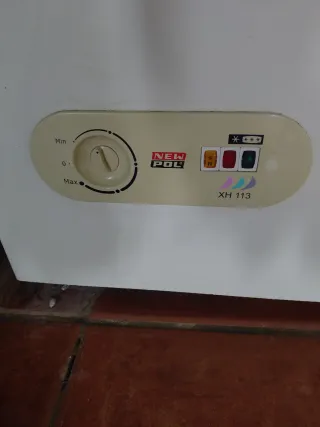 Congelatore bianco orizzontale