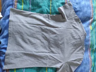 T-shirt Jordan Grigia con Logo