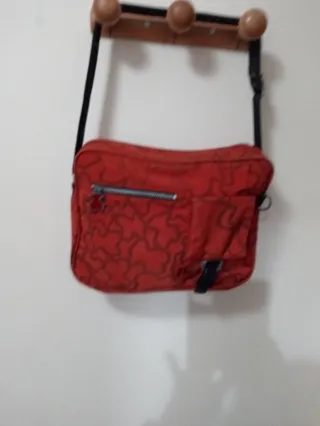Bolso Tous Rojo con Estampado