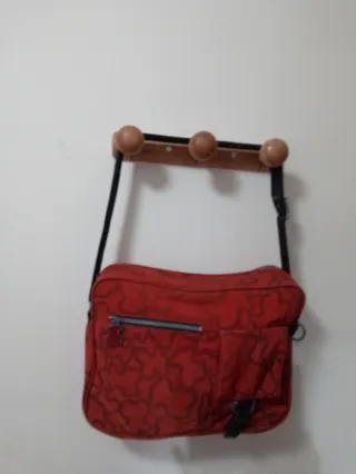 Bolso Tous Rojo con Estampado