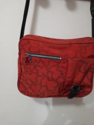 Bolso Tous Rojo con Estampado