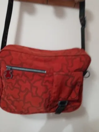 Bolso Tous Rojo con Estampado