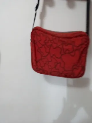 Bolso Tous Rojo con Estampado
