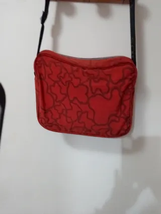 Bolso Tous Rojo con Estampado