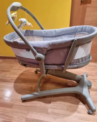 Minicuna Chicco gris