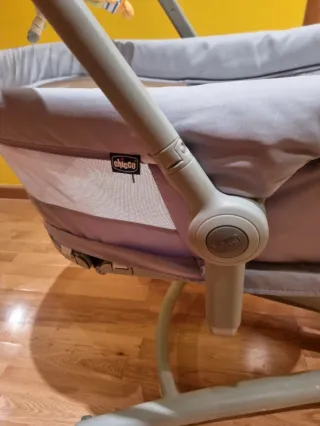 Minicuna Chicco gris