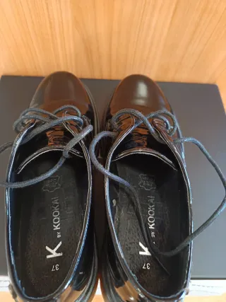 Mocasines charol mujer talla 37