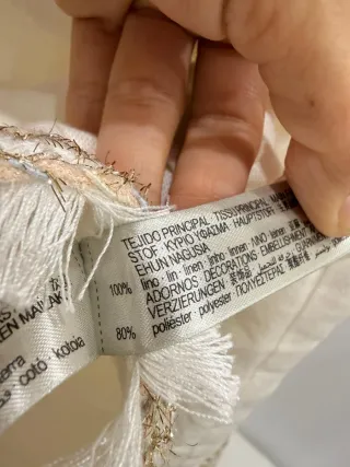 Chaqueta Uterqüe Lino joya