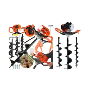 Trivella a scoppio 52cc 2 tempi 3 punte