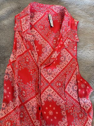 Vestido Verano Midi Pepe Jeans Rojo