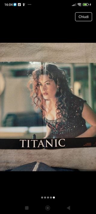 Locandina cinema film Titanic 1997