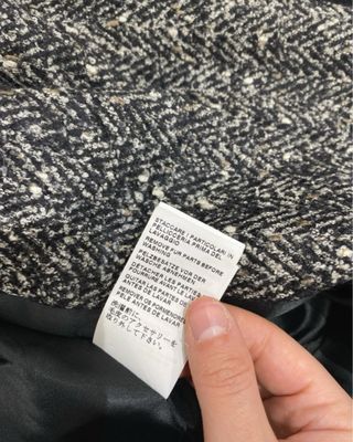 Cappotto Marella lana vergine grigio