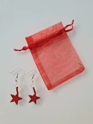 Orecchini natalizi handmade