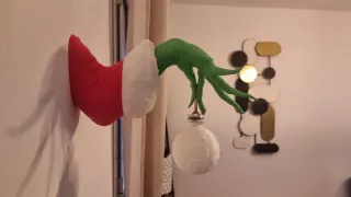 ✖️ DISEÑOS 3D ‼️Mano Grinch Navidad