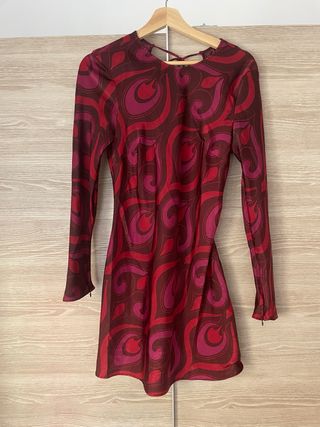 Vestido corto Mango estampado