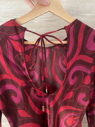 Vestido corto Mango estampado