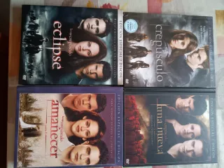 Saga Crepúsculo DVD Edición Especial 2 Discos