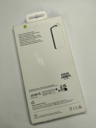 Apple Custodia in silicone MagSafe per iPhone 14 Plus Medianoche