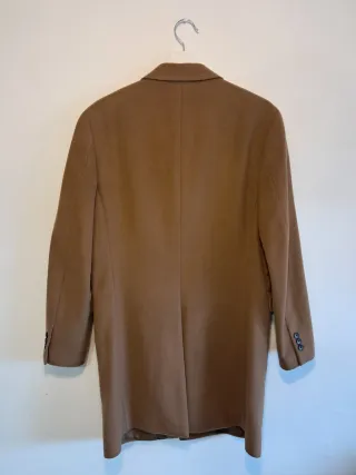 Abrigo Uniqlo Marrón Hombre