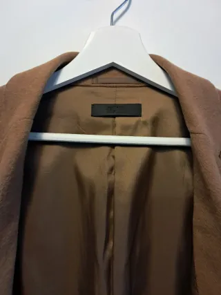 Abrigo Uniqlo Marrón Hombre