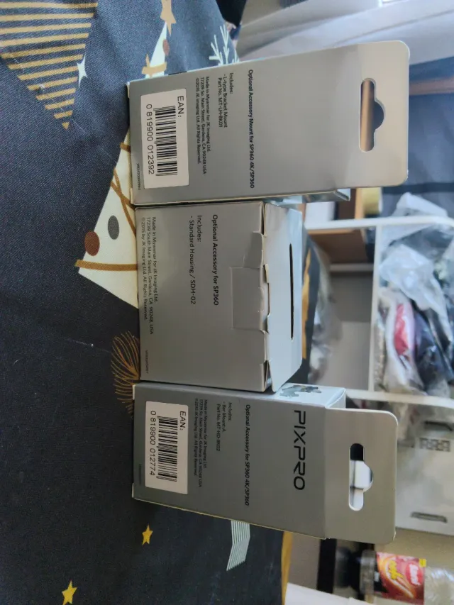 Lote Accesorios Kodak SP360 4K/SP360