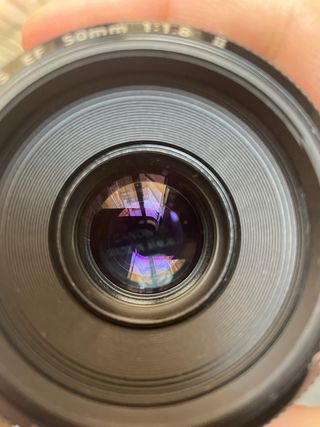 Objetivo Canon EF 50mm 1:1.8