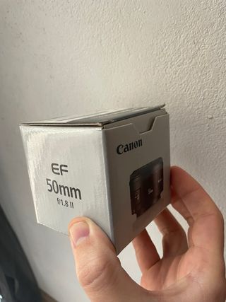 Objetivo Canon EF 50mm 1:1.8