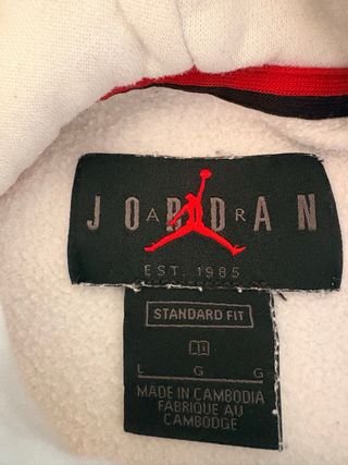 Felpa Nike Jordan con logo color