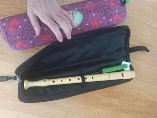 Flauta Hohner con funda Busquets