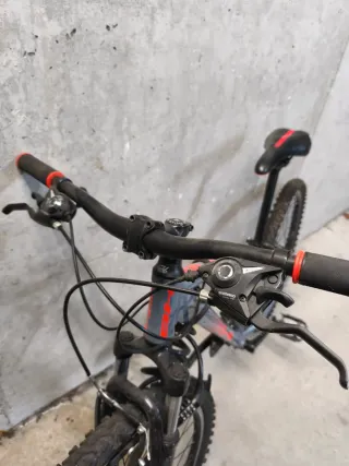 Bicicleta BH Gris y Naranja