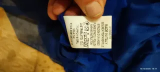 Mini abito da sera paillettes blu