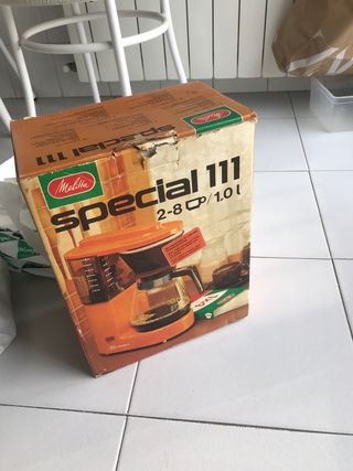 Cafetera Melitta Special 111 COLECCIONISTAS!!