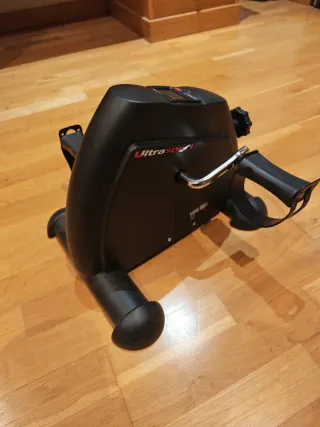 Bicicleta Estática Compacta Negra