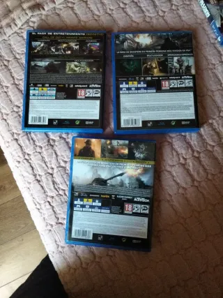 Lote 3 Juegos PS4 Call of Duty