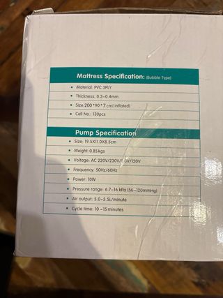 Materasso Anti-Decubitus Bubble Shape