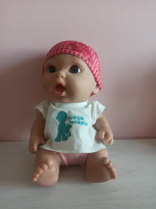 Muñeca Bebé Pelona Juegaterapia