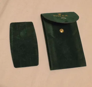 Astuccio da viaggio Rolex verde