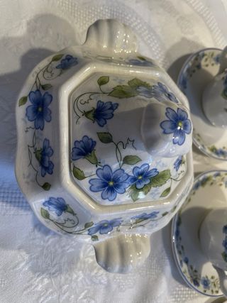 Juego de café La Cartuja de Sevilla