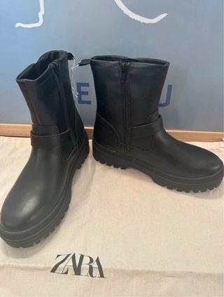 Botas Talla 38 Negras Mujer