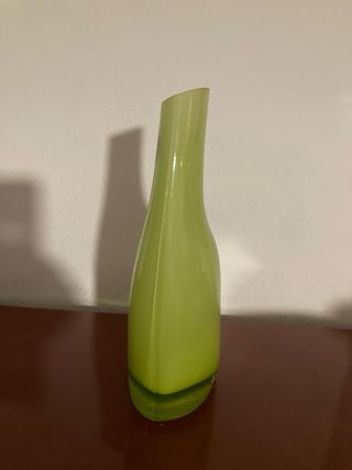 Vaso design verde Ikea vetro